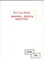 Combinaties uit postzegelboekjes Duitsland, Verzenden, BRD, Postfris