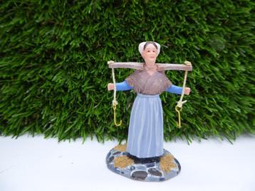 Luville Kerstdorp  Dora v/d Oord carrying baskets - 601582 beschikbaar voor biedingen
