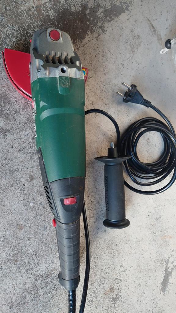 Parkside haakse slijptol 1200w, Doe-het-zelf en Verbouw, Gereedschap | Slijpmachines, Gebruikt, Haakse handslijpmachine, 1000 watt of meer