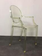 Kartell Louis Ghost stoel binnen-buiten lichtgroen P. Starck, Huis en Inrichting, Stoelen, Ophalen of Verzenden, Zo goed als nieuw