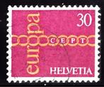 Europa CEPT Zwitserland 1971 MiNr. 947 gestempeld, Postzegels en Munten, Postzegels | Europa | Zwitserland, Verzenden, Gestempeld