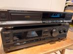 Technics stereo set CD‑speler SL‑PG440A , receiver SA‑GX130D, Ophalen of Verzenden, Zo goed als nieuw, Overige merken
