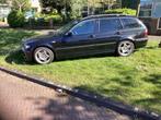 BMW 3-Serie e46 330i 2003 Zwart, Auto's, Te koop, Geïmporteerd, 5 stoelen, Benzine