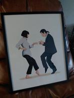 Ingelijste Pulp Fiction Poster 52x42, Ophalen of Verzenden