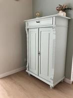 Lichtgroen Meidenkast (vintage / antiek / brocante), Antiek en Kunst, Antiek | Meubels | Kasten, Ophalen