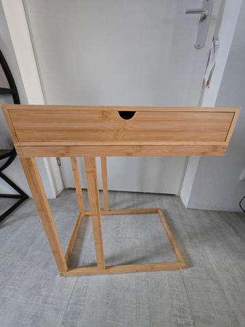 Bamboo bijzettafel nieuw zien fotos