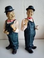 Laurel & Hardy stenen beeldjes, Verzamelen, Beelden en Beeldjes, Ophalen of Verzenden, Zo goed als nieuw
