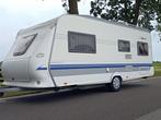 Hobby 540 excellent easy 6 pers 2006 stapel, Caravans en Kamperen, Chateau, Rondzit, Particulier, Tot en met 4