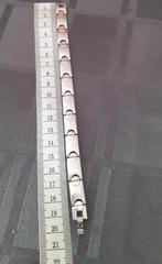 Armband Rvs voor dames en heren, Ophalen of Verzenden, Zo goed als nieuw, Zilver, Staal