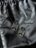 1 gram puur zilveren baartje(s), Ophalen of Verzenden, Zilver