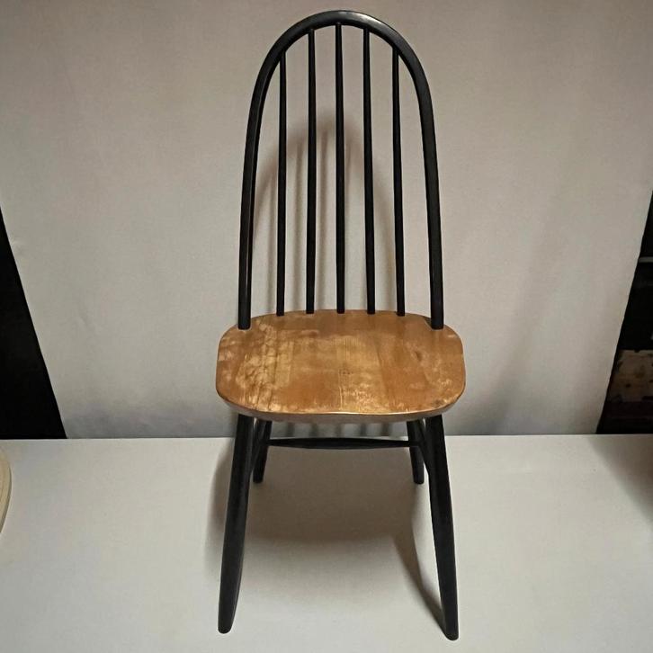 TOTALE LEEGVERKOOP spijlenstoel Pastoe Tapiovaara Ercol, Huis en Inrichting, Stoelen, Gebruikt, Eén, Hout, Zwart, Ophalen