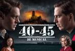 2x Musical 40 45 1e rangs 10 okt met walking dinner, Tickets en Kaartjes, Theater | Musical, Twee personen, Oktober