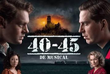 2x Musical 40 45 1e rangs 10 okt met walking dinner beschikbaar voor biedingen