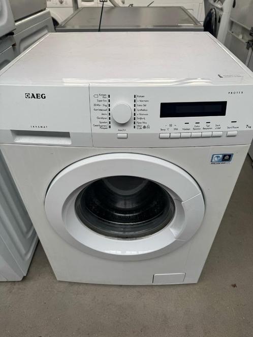 AEG Wasmachine schoon garantie bezorging , Witgoed en Apparatuur, Wasmachines, Zo goed als nieuw, Voorlader, 6 tot 8 kg, Minder dan 85 cm