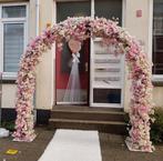 bloemenboog decoratie bruiloft bacdrop te koop, Ophalen, Zo goed als nieuw, Versiering, Geboorte of Huwelijk