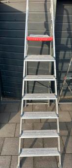 Altrex Double decker 807 trap 7 trede, Doe-het-zelf en Verbouw, Ladders en Trappen, Ophalen, Gebruikt, Trap, Minder dan 2 meter