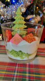 Handgemaakte Geurkaars Kerstdesign, Overige materialen, Ophalen of Verzenden, Kaars, Minder dan 25 cm