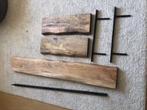 Wandplanken massief hout, Huis en Inrichting, Woonaccessoires | Wandplanken en Boekenplanken, Ophalen, Nieuw