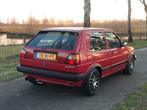 Volkswagen Golf 1.8 20vt GTI K6 1988 Rood Rollkooi Recaro, Auto's, Voorwielaandrijving, 461 kg, Zwart, 4 cilinders