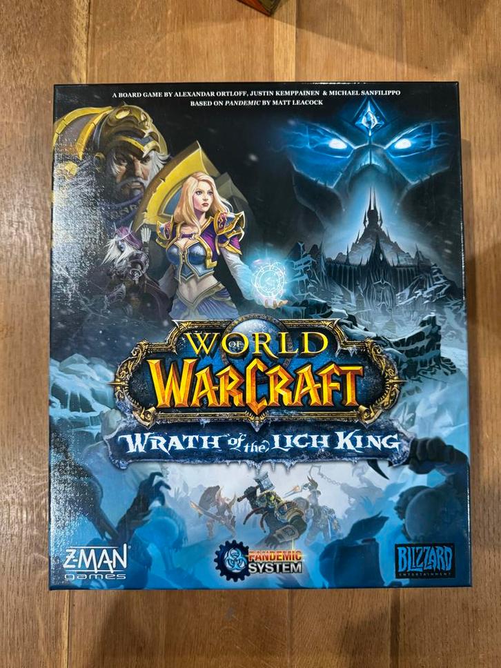 World of Warcraft: Wrath of the Lich King - Nieuwstaat, Hobby en Vrije tijd, Gezelschapsspellen | Bordspellen, Zo goed als nieuw