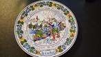 Koninklijke Goedewaagen Polychroom Delft wandbord Winter, Antiek en Kunst, Ophalen of Verzenden