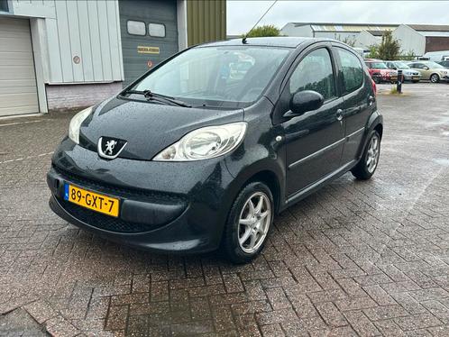 Peugeot 107 1.0 12V 5DR 2008 Zwart, Auto's, Peugeot, Bedrijf, Benzine, A, Hatchback, Handgeschakeld, Origineel Nederlands, Zwart