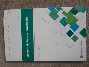 Elementair Formeel Strafrecht beschikbaar voor biedingen