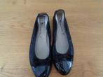 Tamaris lak/leren ballerina's:mt 39, Tamaris, Zwart, Nieuw, Ballerina's