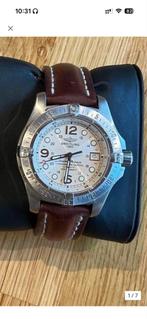 Breitling Superocean A17390 - Zeer Goede Staat!, Leer, Staal, Breitling, Polshorloge