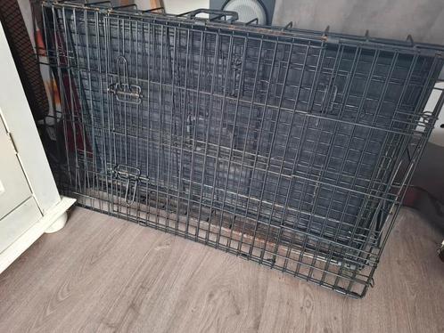 Grote bench, inklapbaar, Dieren en Toebehoren, Hondenhokken, Gebruikt, Hondenhok, 65 tot 100 cm, 75 tot 110 cm, Ophalen