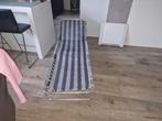 relax campingbed, Tuin en Terras, Ophalen, Zo goed als nieuw, Aluminium, Inklapbaar