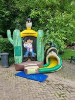 Verhuur Springkussen western mini met slide, Ophalen of Verzenden, Zo goed als nieuw, Overige