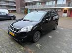 Peugeot Partner 1.6 Bluehdi 100pk 650kg 2018, Auto's, Voorwielaandrijving, Zwart, 4 cilinders, Zwart