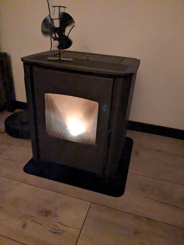 Pelletkachel duroflame Rembrandt t2, Huis en Inrichting, Kachels, Zo goed als nieuw, Vrijstaand, Pelletkachel, Hout, Ophalen