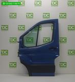 Ford Transit ('14-'18) Voorportier links blauw, Gebruikt, Ford, Deur, Ophalen of Verzenden