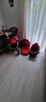 Compleet, in 1 koop. Wagen en maxi cosi. Merk Quinny, Verstelbare duwstang, Zo goed als nieuw, Combiwagen, Ophalen