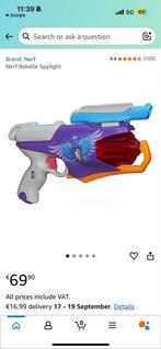 Nerf Rebelle Spylight, Ophalen of Verzenden, Zo goed als nieuw