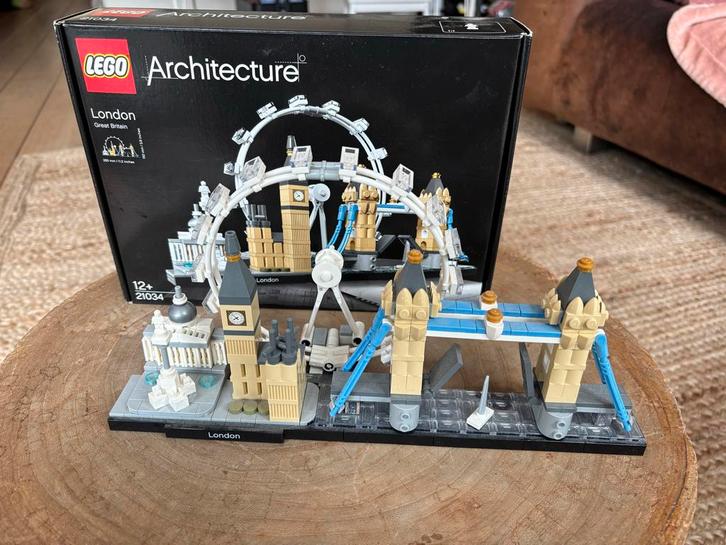 LEGO Architecture 21034 Londen Skyline, Kinderen en Baby's, Speelgoed | Duplo en Lego, Zo goed als nieuw, Lego, Complete set, Ophalen of Verzenden
