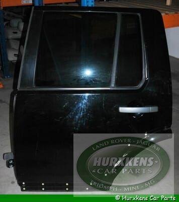 Deur / kaal portier links achter zwart metallic - gebruikt, Auto-onderdelen, Carrosserie en Plaatwerk, Deur, Achter, Links, Gebruikt