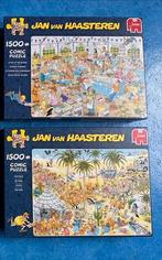 2 Jan van Haasteren legpuzzels 1500 stukjes, Ophalen of Verzenden, Zo goed als nieuw