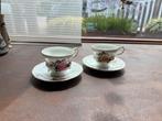 2 x kop en schotel Rosina Fine Bone China, Ophalen of Verzenden