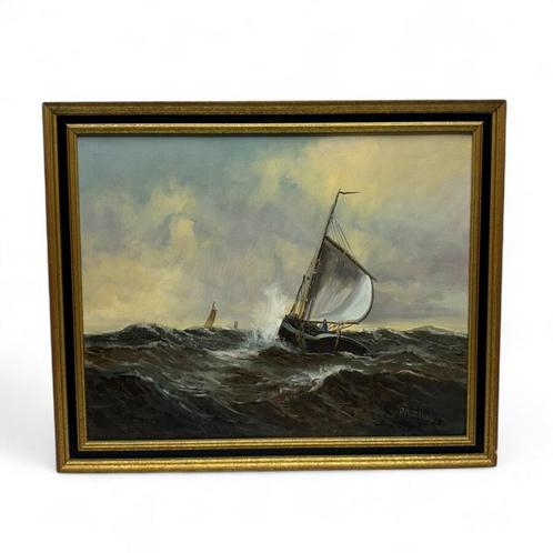 P. Moerman (20e eeuw), Antiek en Kunst, Kunst | Schilderijen | Klassiek, Ophalen of Verzenden