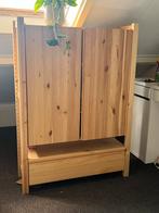 Houten Kledingkast met Lade ivar ikea, Huis en Inrichting, Gebruikt, Met lade(s), 50 tot 75 cm, 50 tot 100 cm
