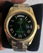 Rolex Daydate ombre automatisch heren horloge, Staal, Polshorloge, Nieuw, Ophalen of Verzenden