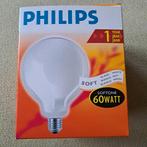 Philips Gloeilamp XL - bollamp - Softone 60W, 60 watt of meer, Nieuw, Soft of Flame, Gloeilamp