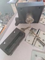 lips opleg slot met deur beslag, Doe-het-zelf en Verbouw, Hang- en Sluitwerk, Ophalen of Verzenden, Nieuw, Rvs, Slot
