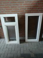 Kunststof kozijnen - diverse afmetingen, Kunststof, Gebruikt, Raamkozijn, Inclusief glas