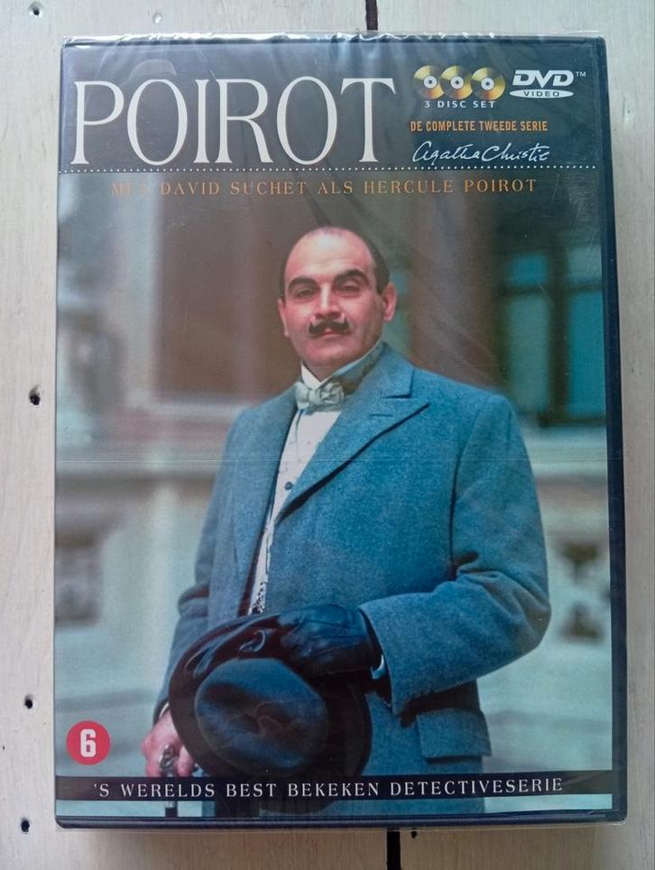3dvd boxset POIROT - De complete tweede serie.     **nieuw**, Cd's en Dvd's, Dvd's | Tv en Series, Zo goed als nieuw, Boxset, Ophalen of Verzenden