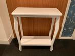 Witte Bijzettafel / Gangtafel - 65x30x76 cm, Huis en Inrichting, Tafels | Bijzettafels, Ophalen, 55 tot 75 cm, Zo goed als nieuw