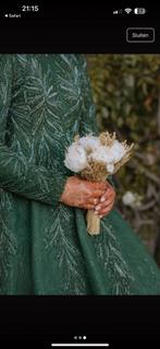 Groene Jurk - Prachtige Avondjurk, Maat 38/40 (M), Huwelijk, Ophalen of Verzenden, Zo goed als nieuw